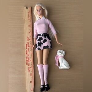 1999 Spot Scene Barbie Doll by Mattel With Dalmatian